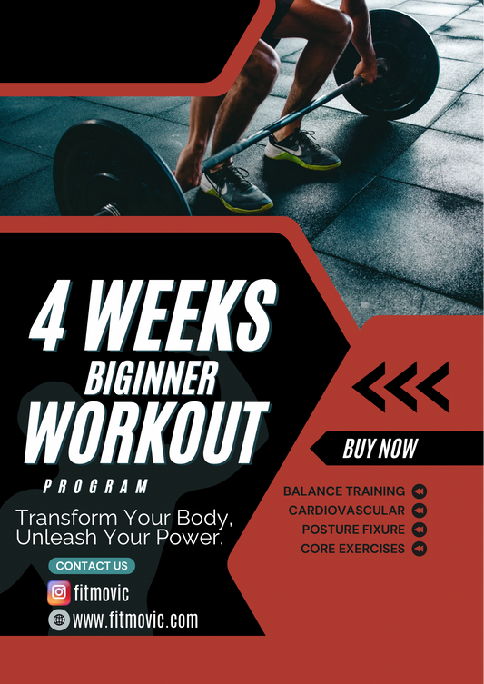 4 weeks beginner workout